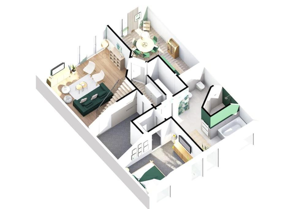 Gruenblick Oase No1 Ferienwohnung Висмор Экстерьер фото